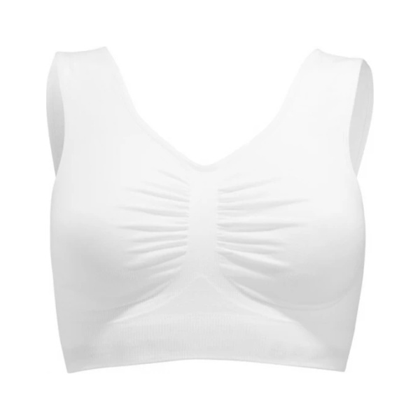Miixi - Kläder / Dam / Gravid / Gravid- & amnings-BH - Carriwell - Amnings-BH Seamless Vit Medium
