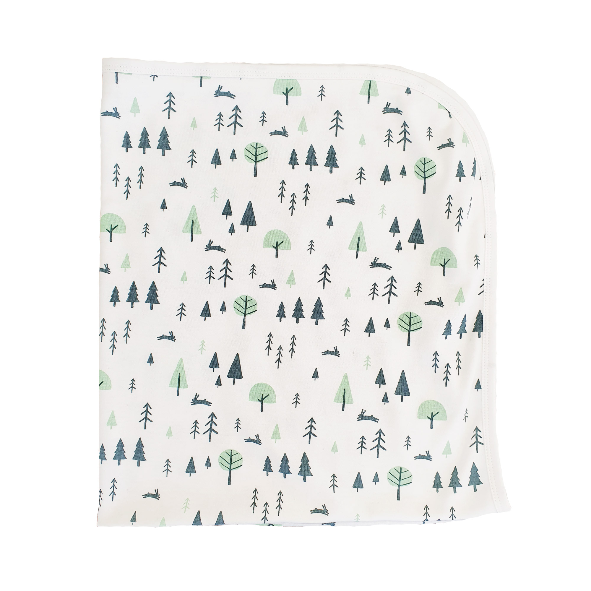 Miixi - Barn & baby / Baby Essentials / Trygghet & tröst / Filtar - Summerville - Babyfilt Forest GOTS