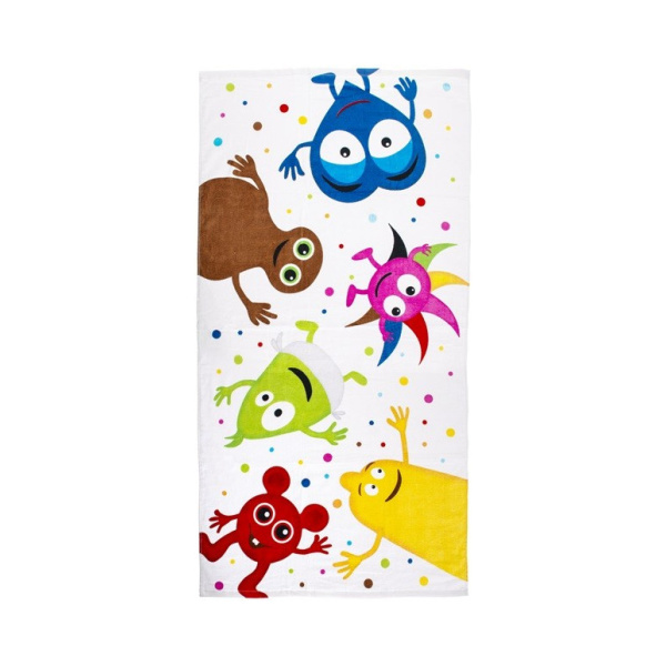 Miixi - Hem & inredning / Badrum / Textilier / Handdukar - Teddykompaniet - Badhandduk Babblarna Prickar