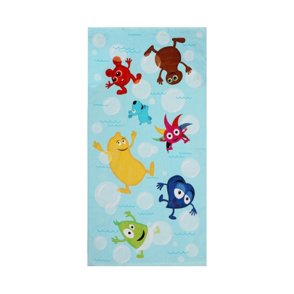 Miixi - Hem & inredning / Badrum / Textilier / Handdukar - Teddykompaniet - Badhandduk Bubblor Babblarna