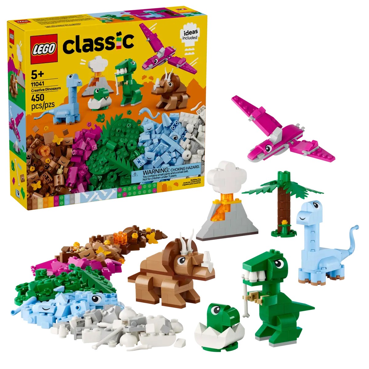 Miixi - Miixi / Leksaker / Innelek / Lek & lär / Bygg & Lego - Lego - Classic Creative Dinosaurs 11041