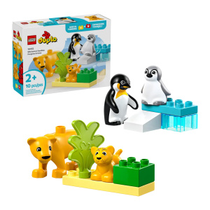Miixi - Miixi / Leksaker / Innelek / Lek & lär / Bygg & Lego - Lego - Duplo Vilda djurfamiljer Pingviner & Lejon 10442