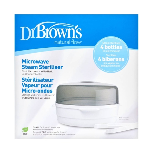 Miixi - Barn & baby / Baby Essentials / Äta & dricka / Rengöring - Dr Browns - Mikrovågssterilisator Natural Flow