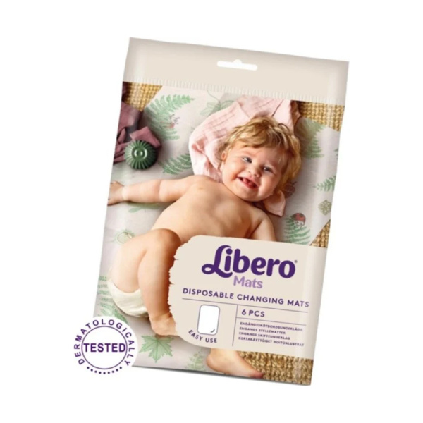 Miixi - Barn & baby / Baby Essentials / Bär & komfort / Skötbäddar - Libero - Skötbordsunderlägg Engångs 6-pack
