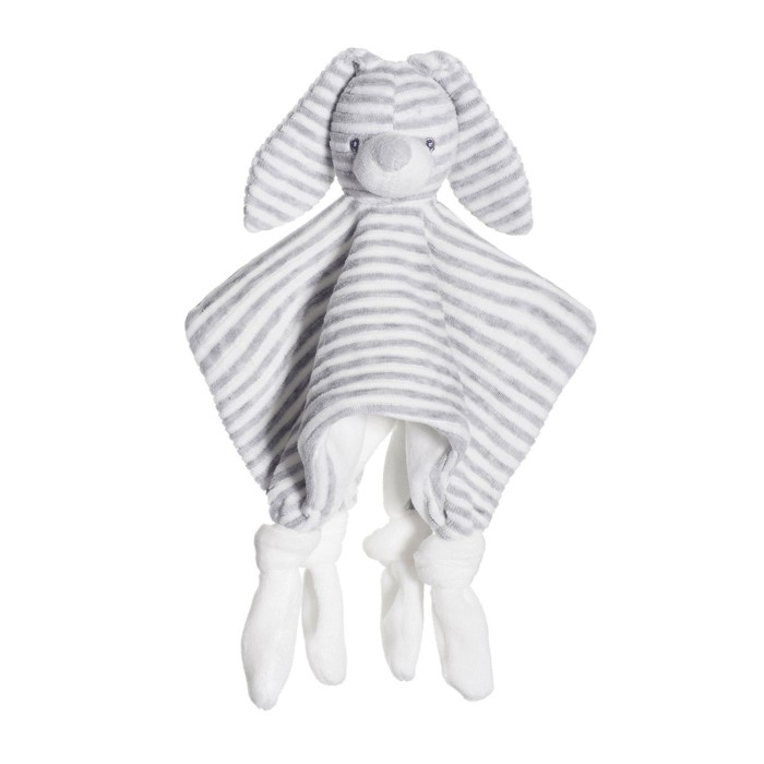 teddykompaniet-cotton-cuties-snuttefilt-grå-0