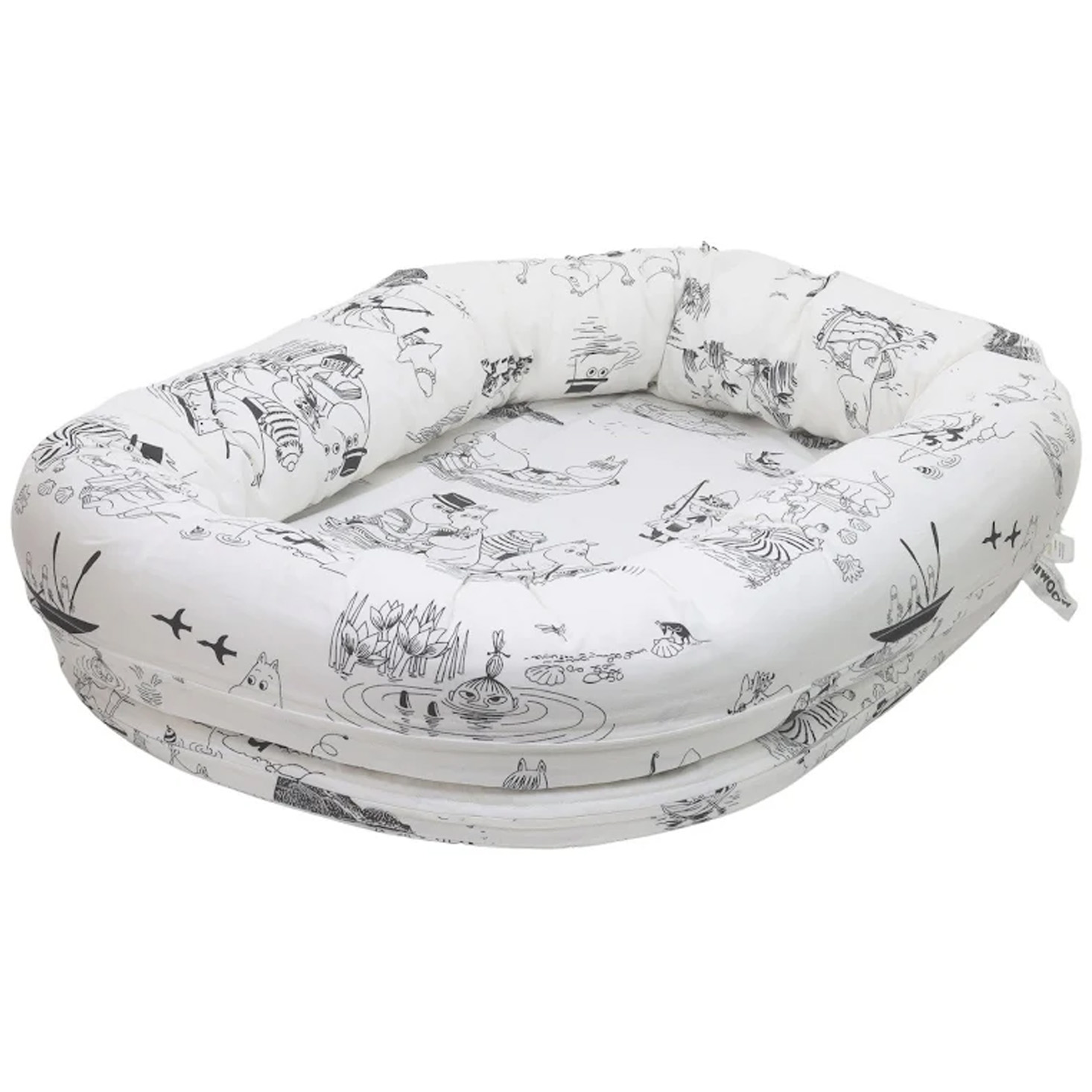 Miixi - Barn & baby / Baby Essentials / Trygghet & tröst / Babynest - Rätt Start - Babynest Mumin vit/svart