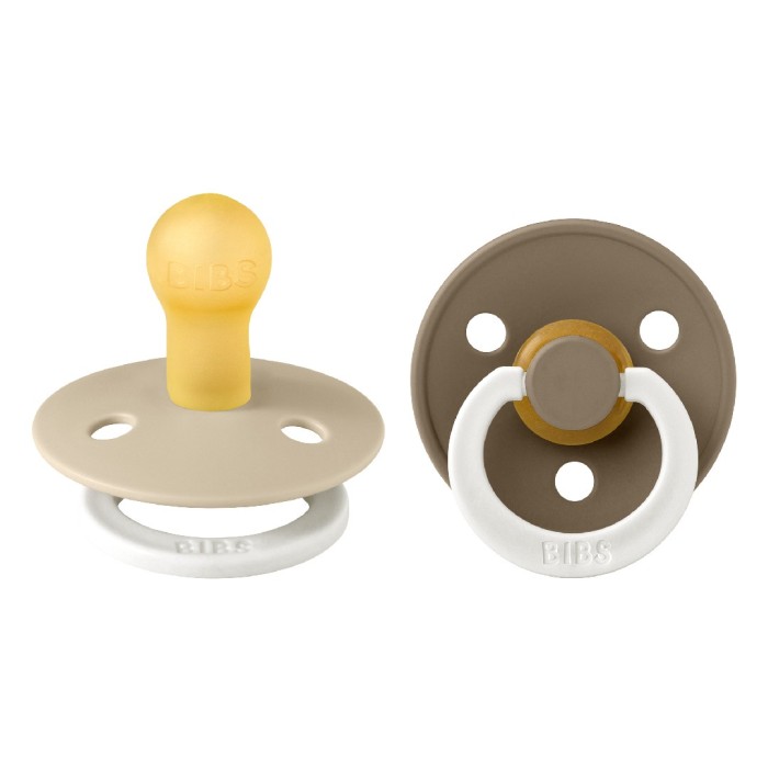 Miixi - Barn & baby / Baby Essentials / Trygghet & tröst / Nappar - Bibs - Napp Colour Glow Vanilla/Dark Oak 2p Miixi - Barn & baby / Baby Essentials / Trygghet & tröst / Nappar - Bibs - Napp Colour Glow Vanilla/Dark Oak 2p