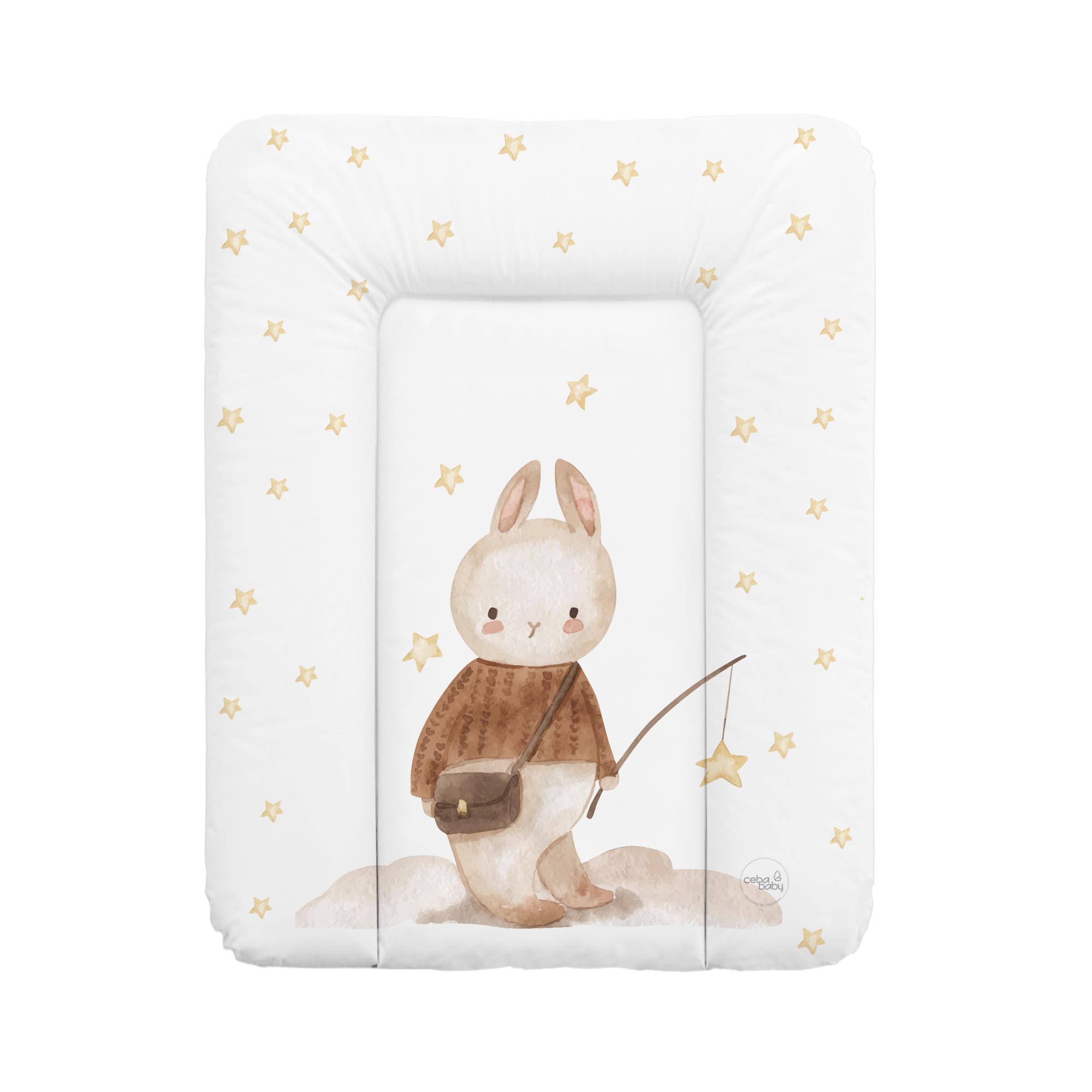 Miixi - Barn & baby / Baby Essentials / Bär & komfort / Skötbäddar - Ceba Baby - Skötbädd Fiskande Kanin Mjuk 50x70 cm