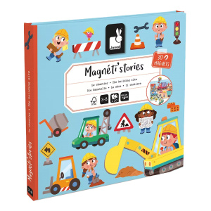 Pussel Magnetistories Byggplats 30 bitar