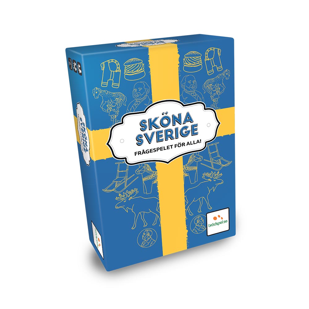 Miixi - Leksaker / Innelek / Lek & lär / Brädspel - Kosmos - Frågespel Sköna Sverige