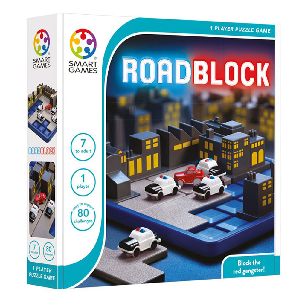 Miixi - Leksaker / Innelek / Lek & lär / Logik & hjärngympa - SmartGames - Logikspel RoadBlock Nordisk