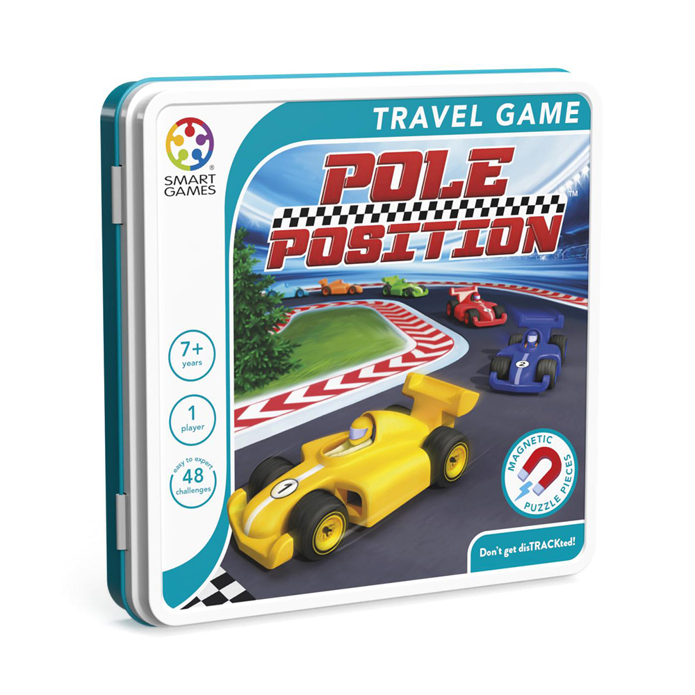 Miixi - Leksaker / Innelek / Lek & lär / Brädspel - Smart Games - Resespel Magnetic Travel Tin Pole Position