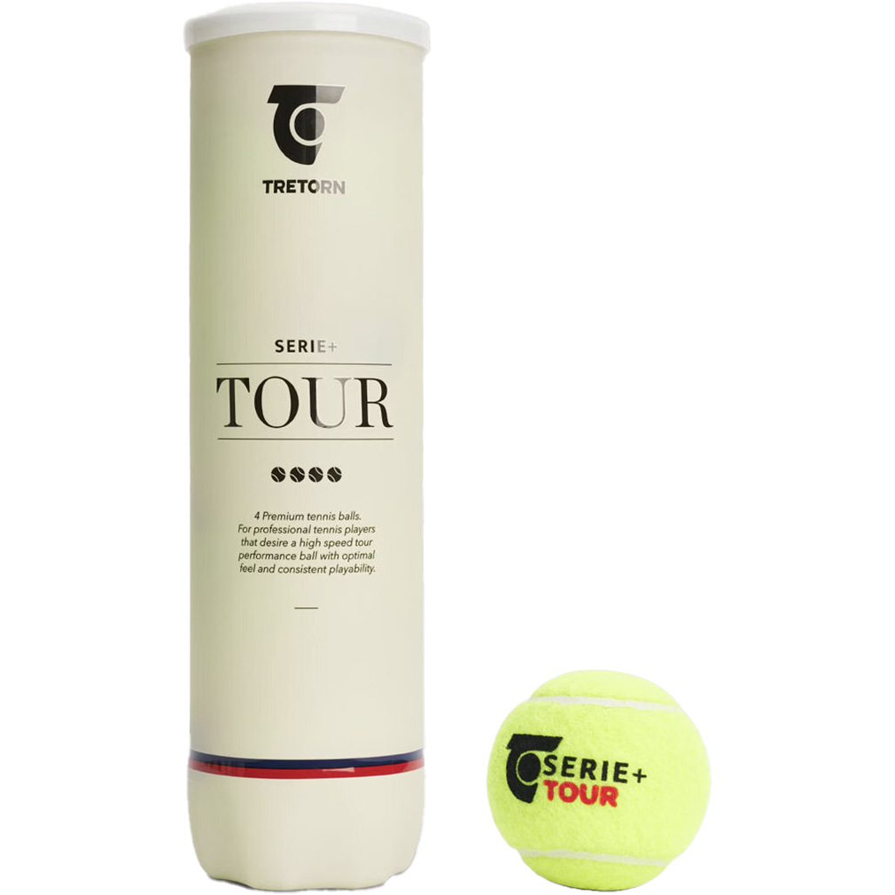 Miixi - Sport & profil / Sport / Racketsport / Tennis - Tretorn - Tennisbollar Serie+ Tour 4 Tube Miixi - Sport & profil / Sport / Racketsport / Tennis - Tretorn - Tennisbollar Serie+ Tour 4 Tube