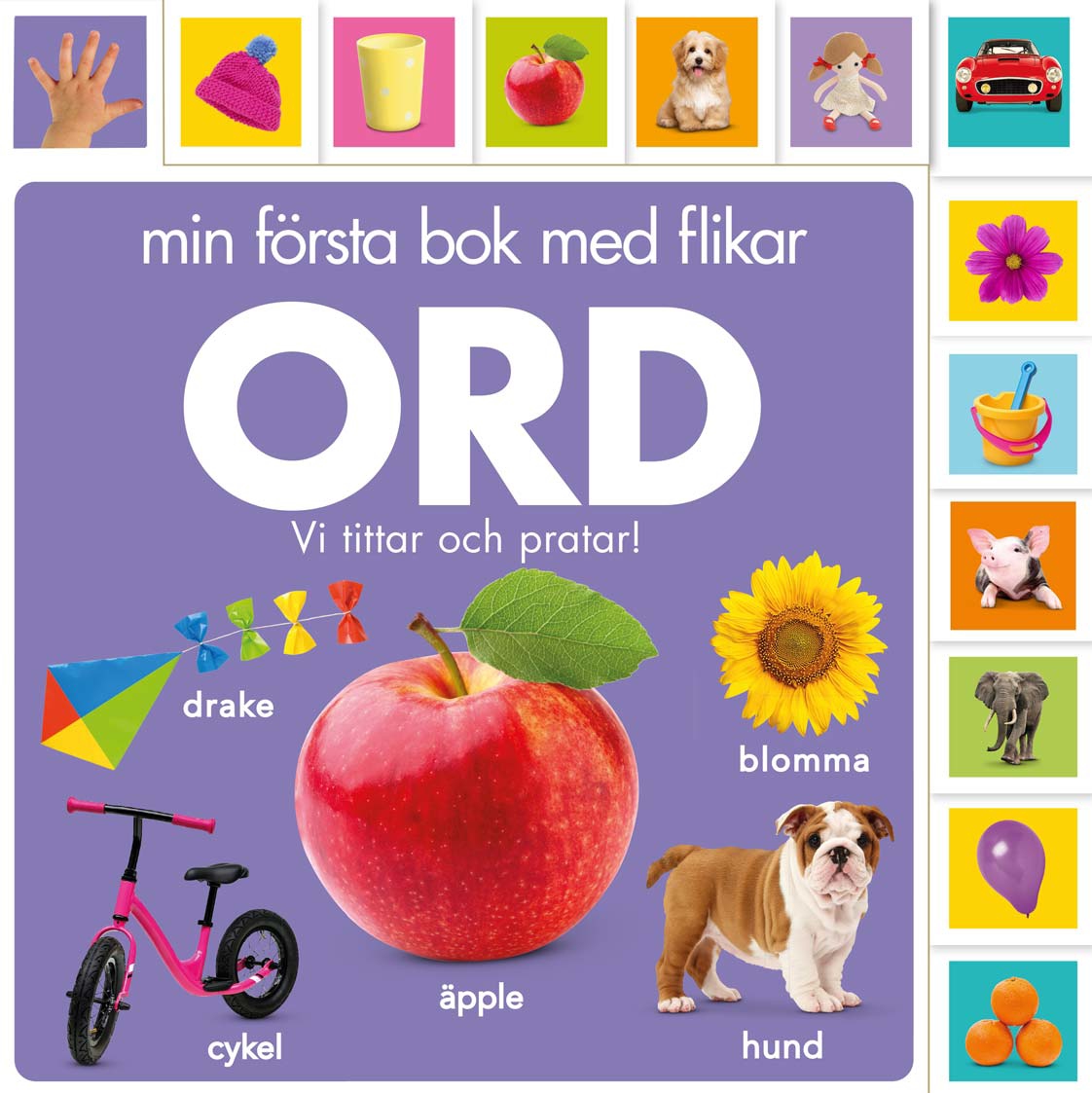 Miixi - Leksaker / Böcker / Aktivitetsböcker / Upptäck & lär 0-6 år - Tukan Förlag - Pekbok Min första bok med flikar: Ord 0-3 år Miixi - Leksaker / Böcker / Aktivitetsböcker / Upptäck & lär 0-6 år - Tukan Förlag - Pekbok Min första bok med flikar: Ord 0-3 år