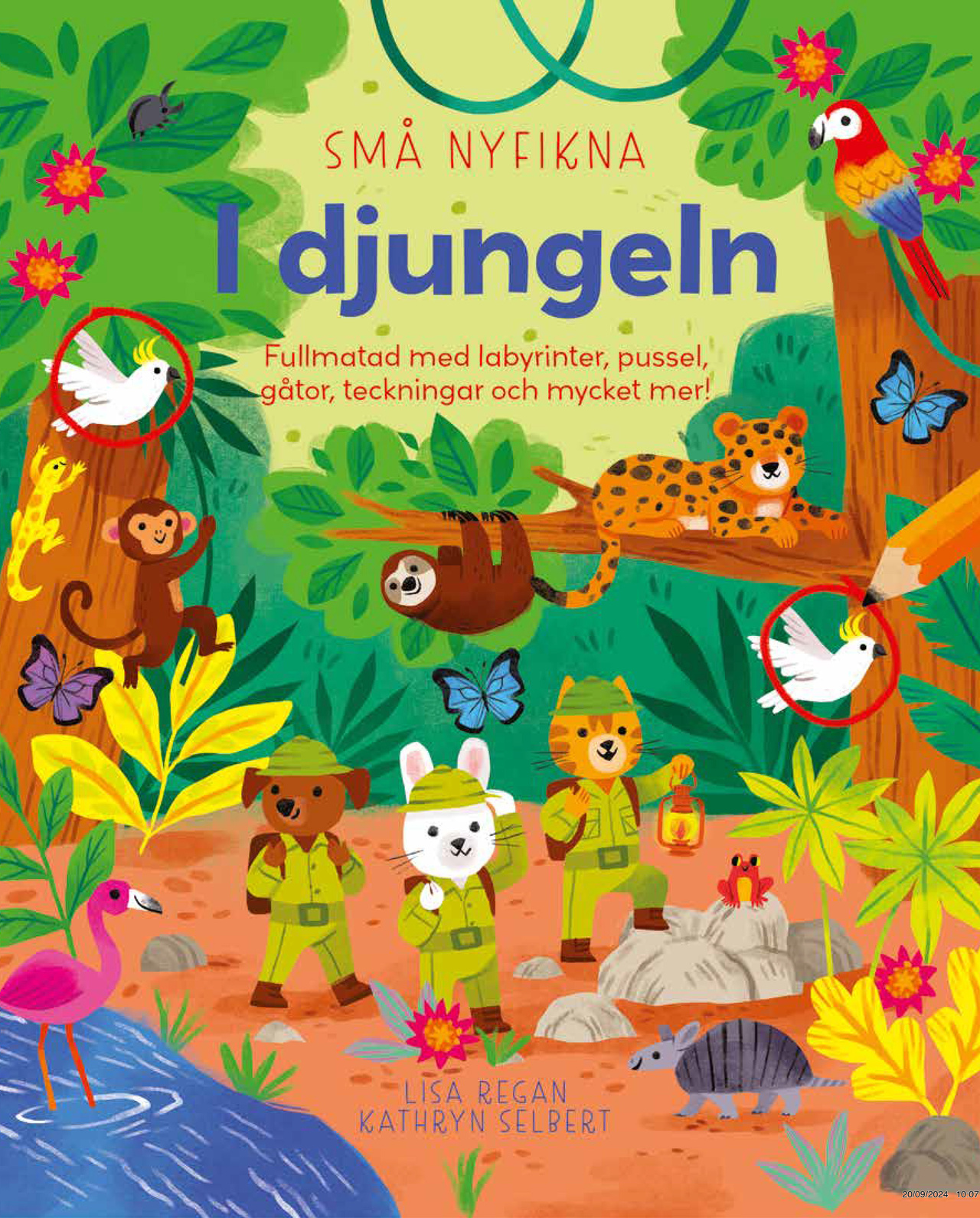 Miixi - Leksaker / Böcker / Aktivitetsböcker / Pysselböcker - Arctic - Pysselbok Små Nyfikna i Djungeln