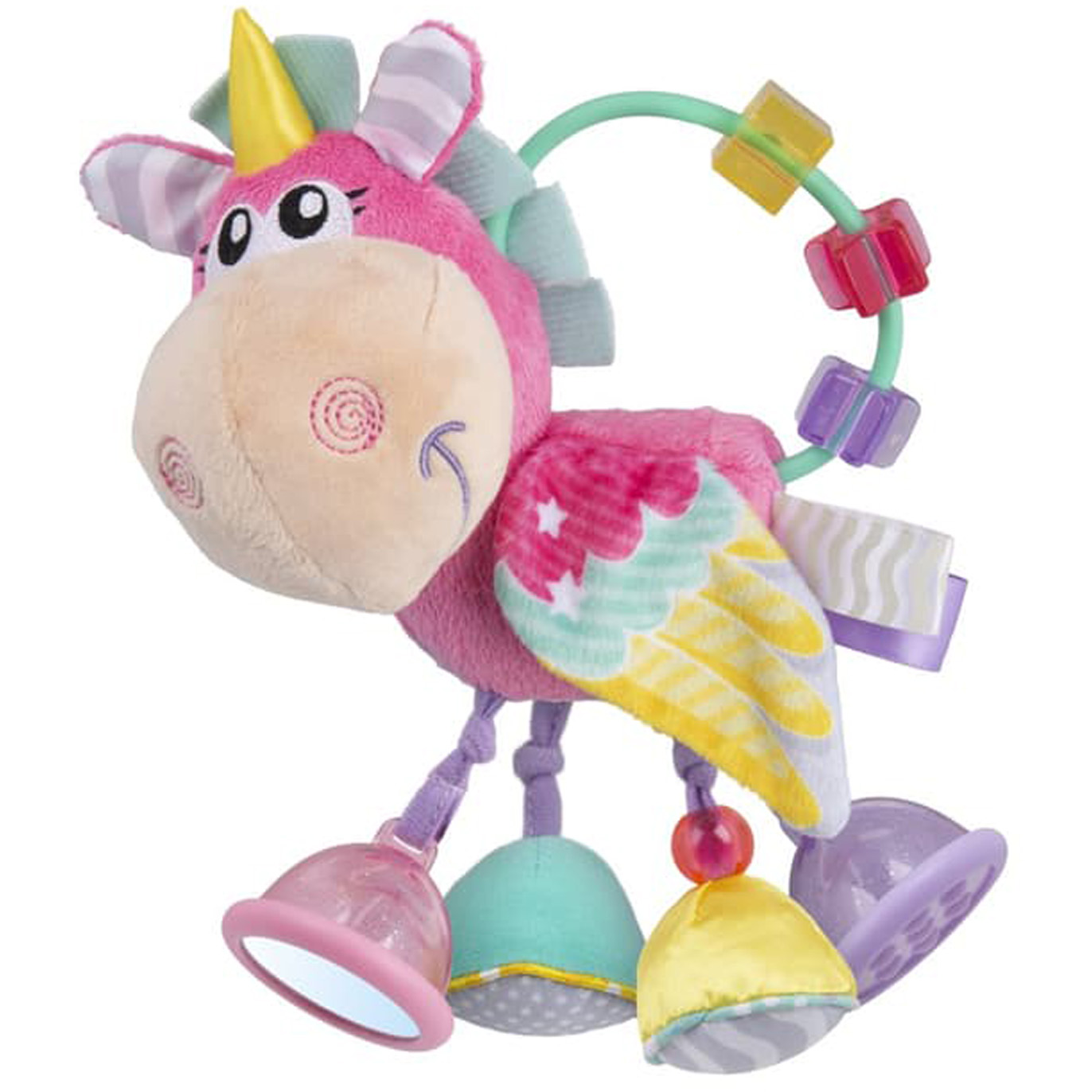 Miixi - Leksaker / Babyleksaker / Aktivitetsleksaker - Playgro - Aktivitetsleksak Unicorn Enhörning Skallra