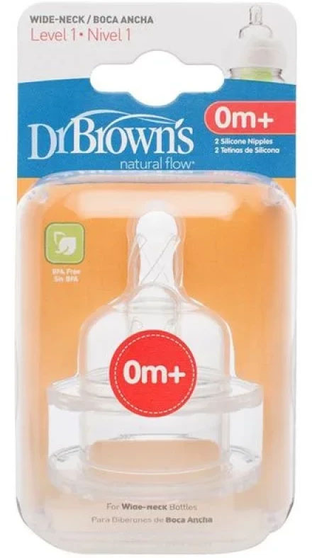 Miixi - Barn & baby / Baby Essentials / Äta & dricka / Flasknappar - Dr Browns - Flasknapp Dinapp Bred Hals Stl 1 2-p Miixi - Barn & baby / Baby Essentials / Äta & dricka / Flasknappar - Dr Browns - Flasknapp Dinapp Bred Hals Stl 1 2-p