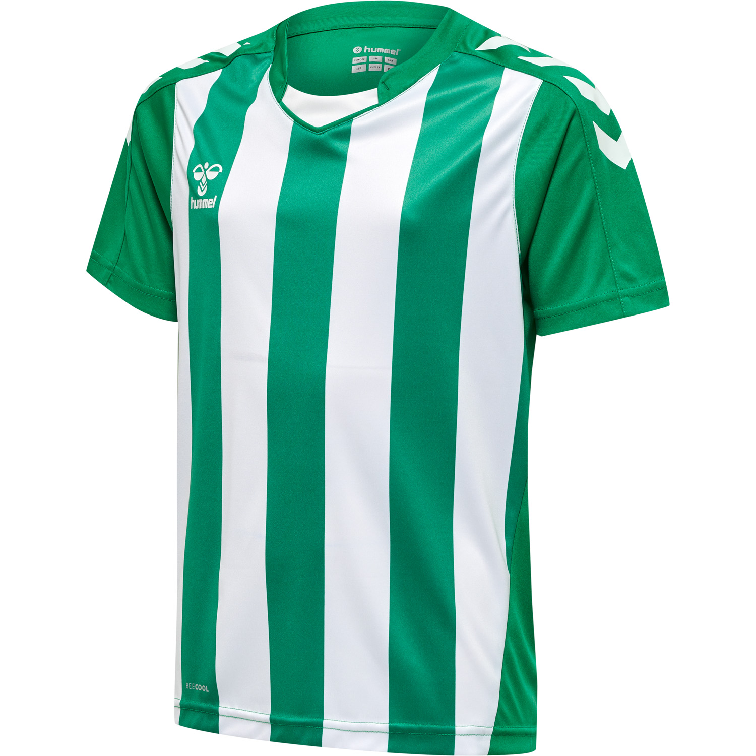 Miixi -  - Hummel - Junior Matchtröja hml Core XK Striped Jersey S/S Kids