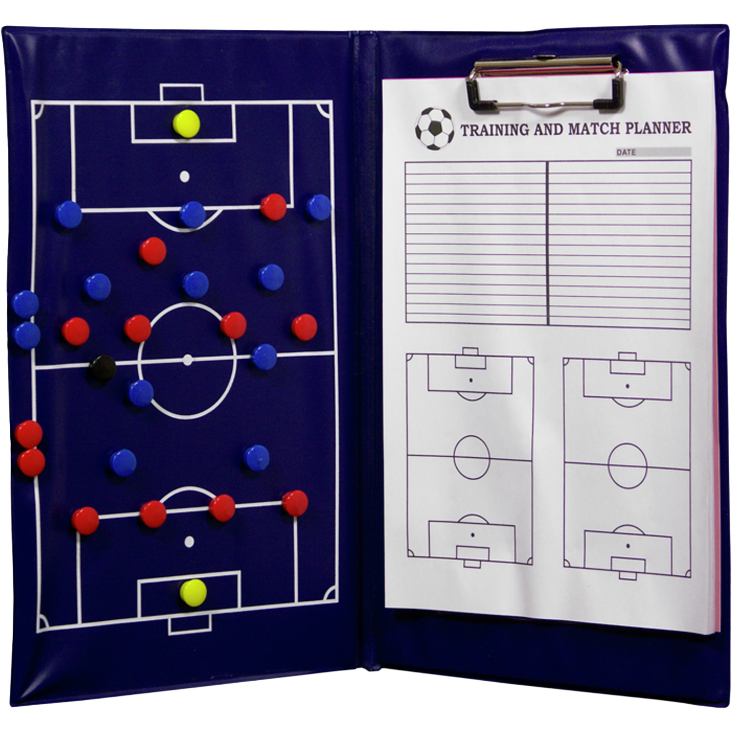 Miixi - - Sportquip - Taktiktavla Tactic Folder Fotball Note + Magnet Miixi - - Sportquip - Taktiktavla Tactic Folder Fotball Note + Magnet
