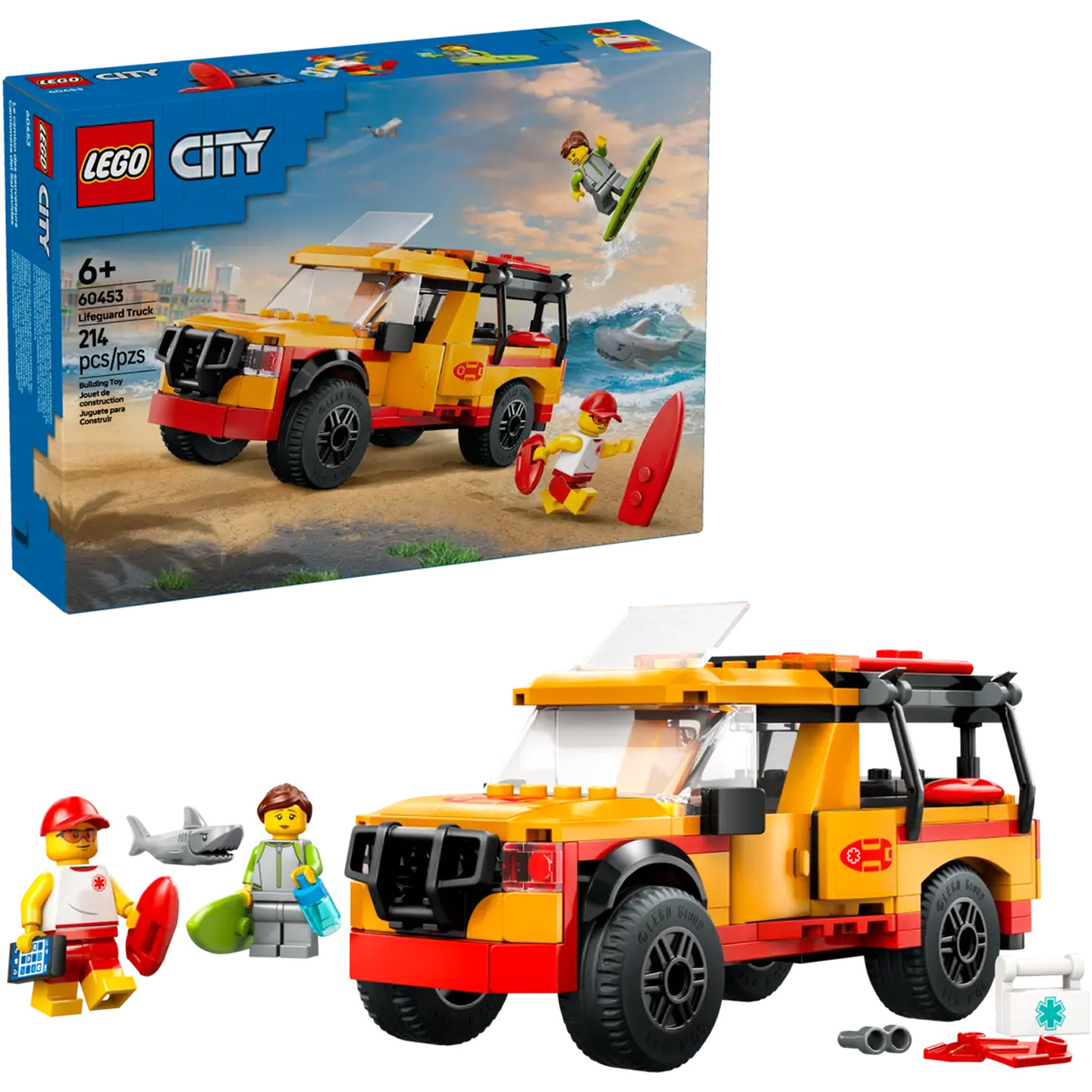 Miixi - Leksaker / Innelek / Lek & lär / Bygg & Lego - Lego - Livräddarbil Strandräddning