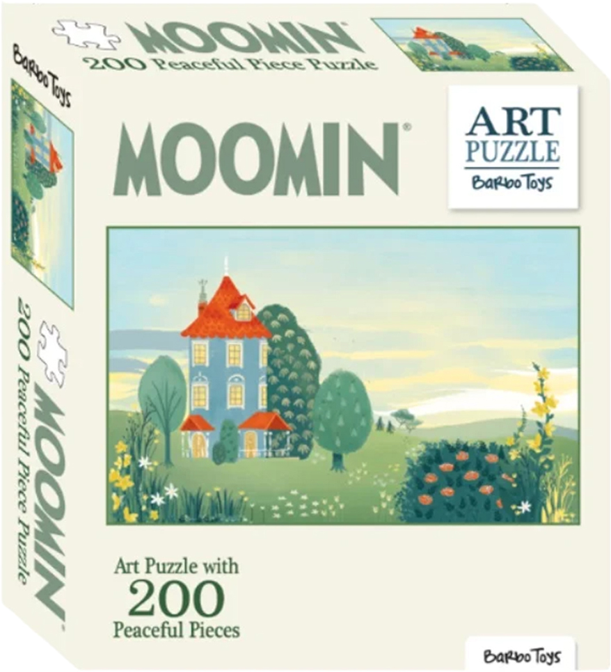 Miixi - Leksaker / Innelek / Lek & lär / Pussel - Barbo Toys - Pussel Moomin Green 200 Bitar