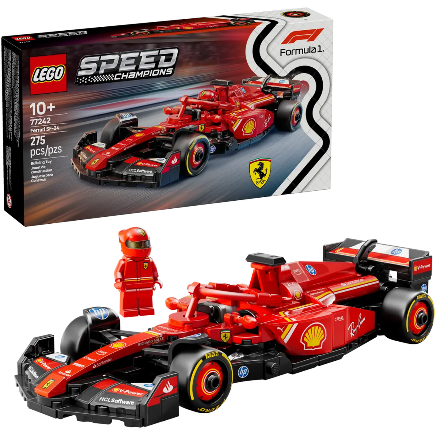 Miixi - Leksaker / Innelek / Lek & lär / Bygg & Lego - Lego - Racerbil Ferrari SF-24 F1