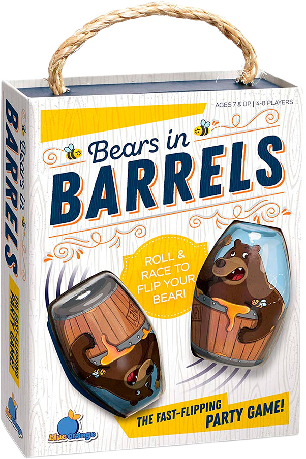 Miixi - Leksaker / Innelek / Lek & lär / Brädspel - Blue Orange Games - Sällskapsspel Bears in Barrels EN