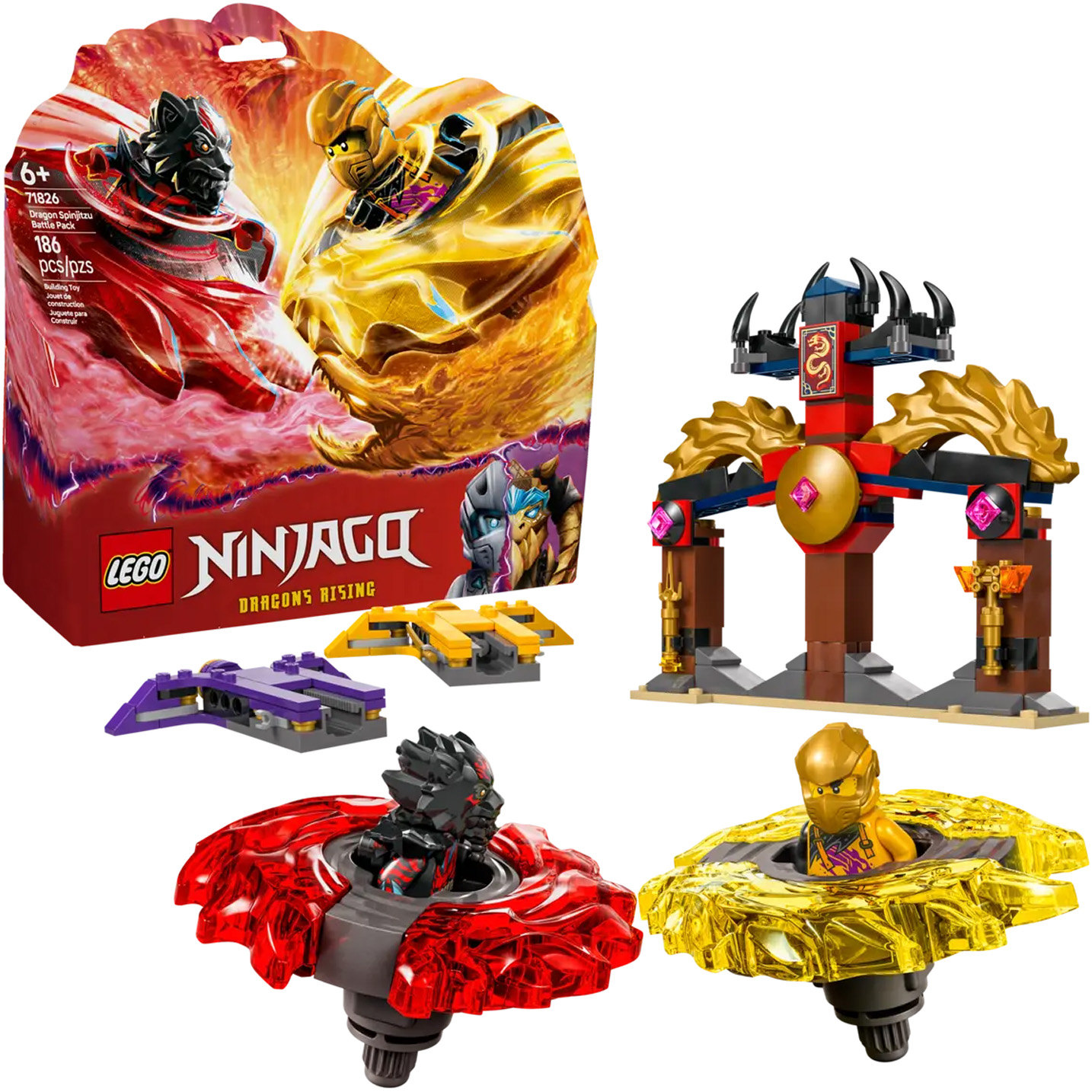 Miixi - Leksaker / Innelek / Lek & lär / Bygg & Lego - Lego - Stridspaket Drakspinjitzu