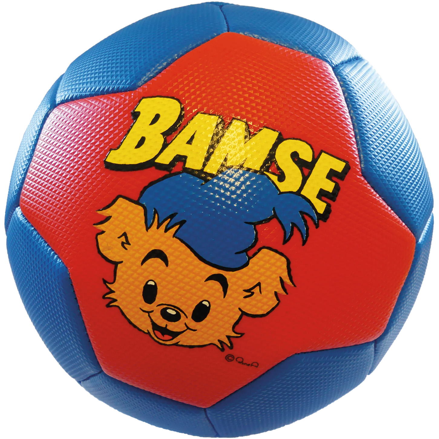 Miixi -  - SportMe - Bamse Fotboll Size 3 Blå/Röd