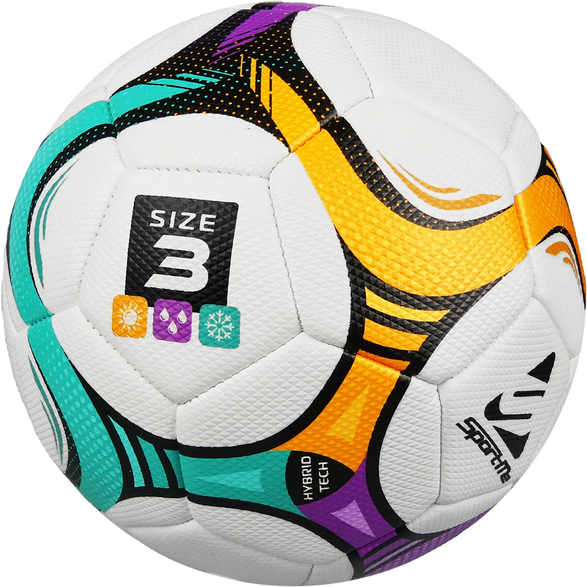 Miixi -  - SportMe - Fotboll Hybrid Tech All-Weather Size 3