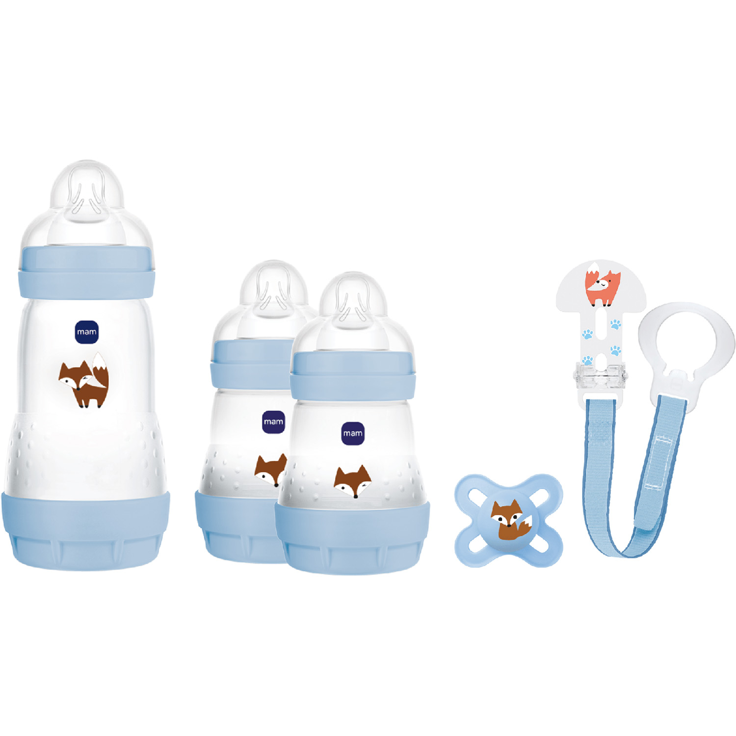 Miixi -  - MAM - Gåvoset Welcome to the World Gift Set Blå
