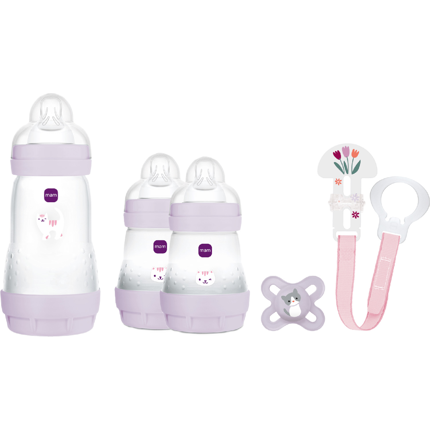 Miixi -  - MAM - Gåvoset Welcome to the World Gift Set Rosa