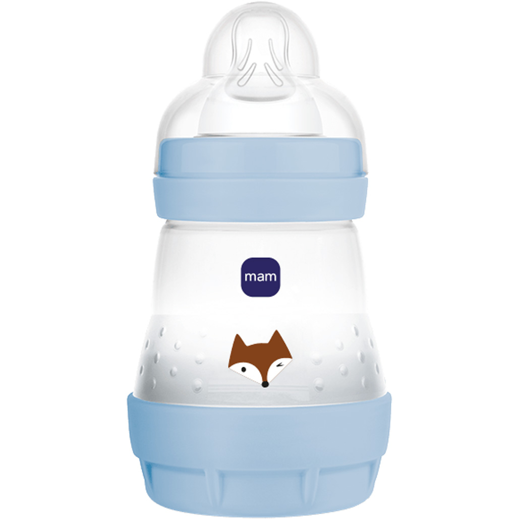 Miixi - - MAM - Nappflaska Easy Start Anti-Colic 160 ml Blå 1-pack Miixi - - MAM - Nappflaska Easy Start Anti-Colic 160 ml Blå 1-pack
