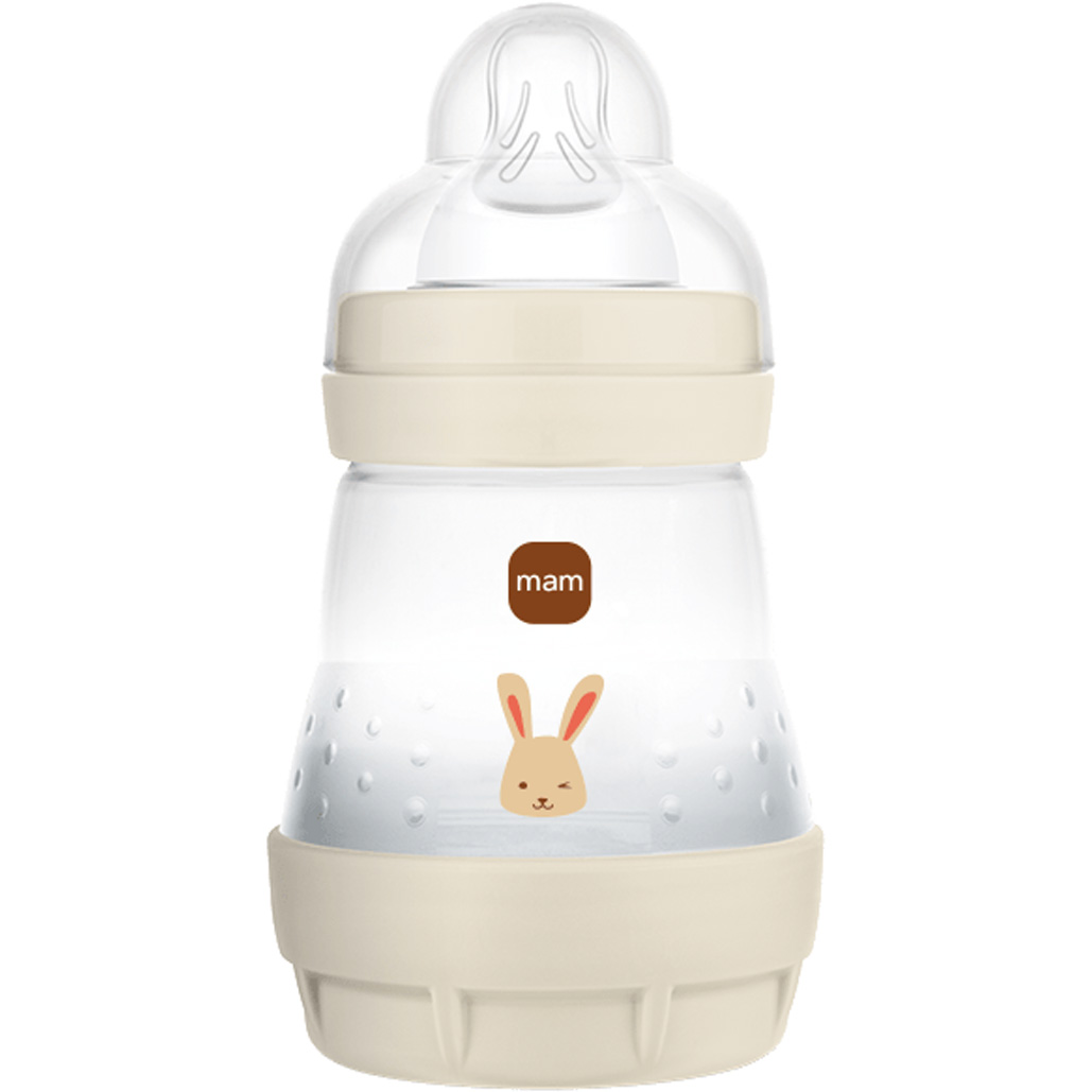 Miixi -  - MAM - Nappflaska Easy Start Anti-Colic 160 ml Beige 1-pack