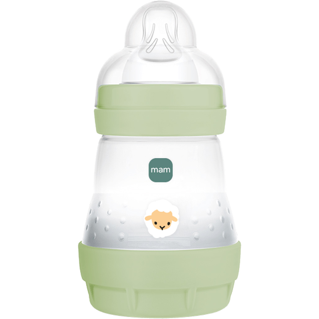 Miixi -  - MAM - Nappflaska Easy Start Anti-Colic 160 ml Grön 1-pack