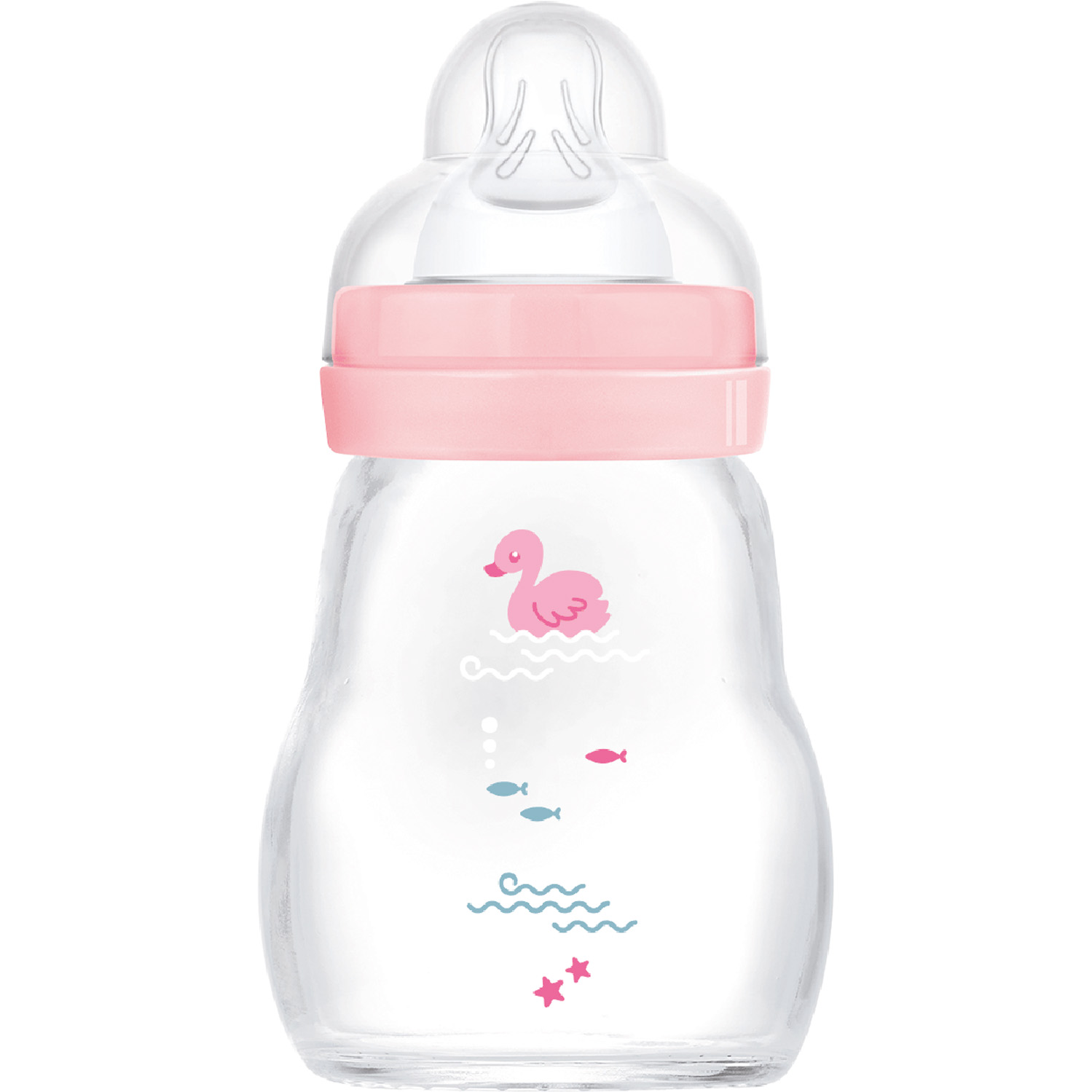 Miixi - - MAM - Nappflaska Feel Good Bottle 170 ml Rosa 1-pack Miixi - - MAM - Nappflaska Feel Good Bottle 170 ml Rosa 1-pack