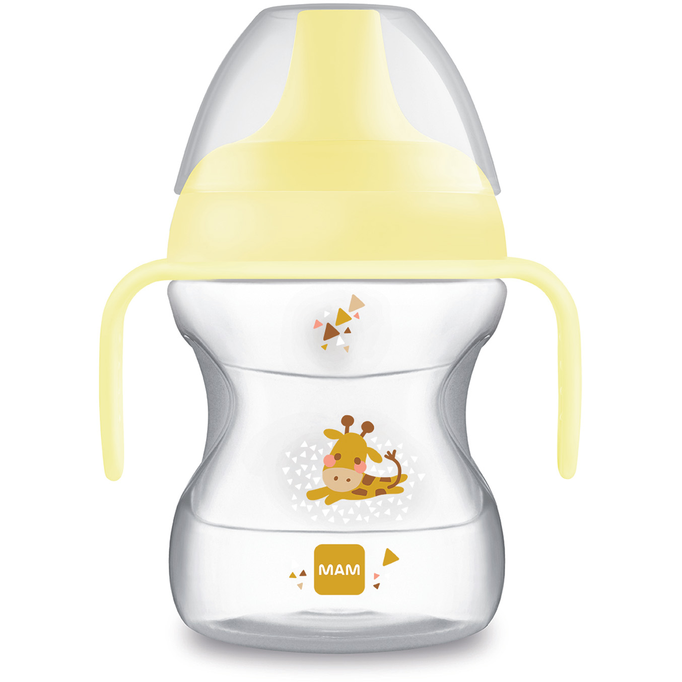 Miixi -  - MAM - Nappflaska Learn to Drink Cup With Handle 190ml Gul