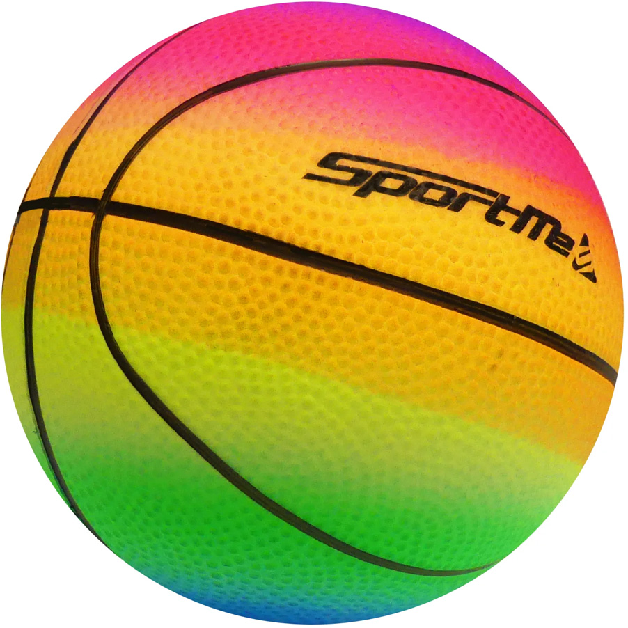 Miixi -  - SportMe - Regnbåge Basketboll Liten 14 cm