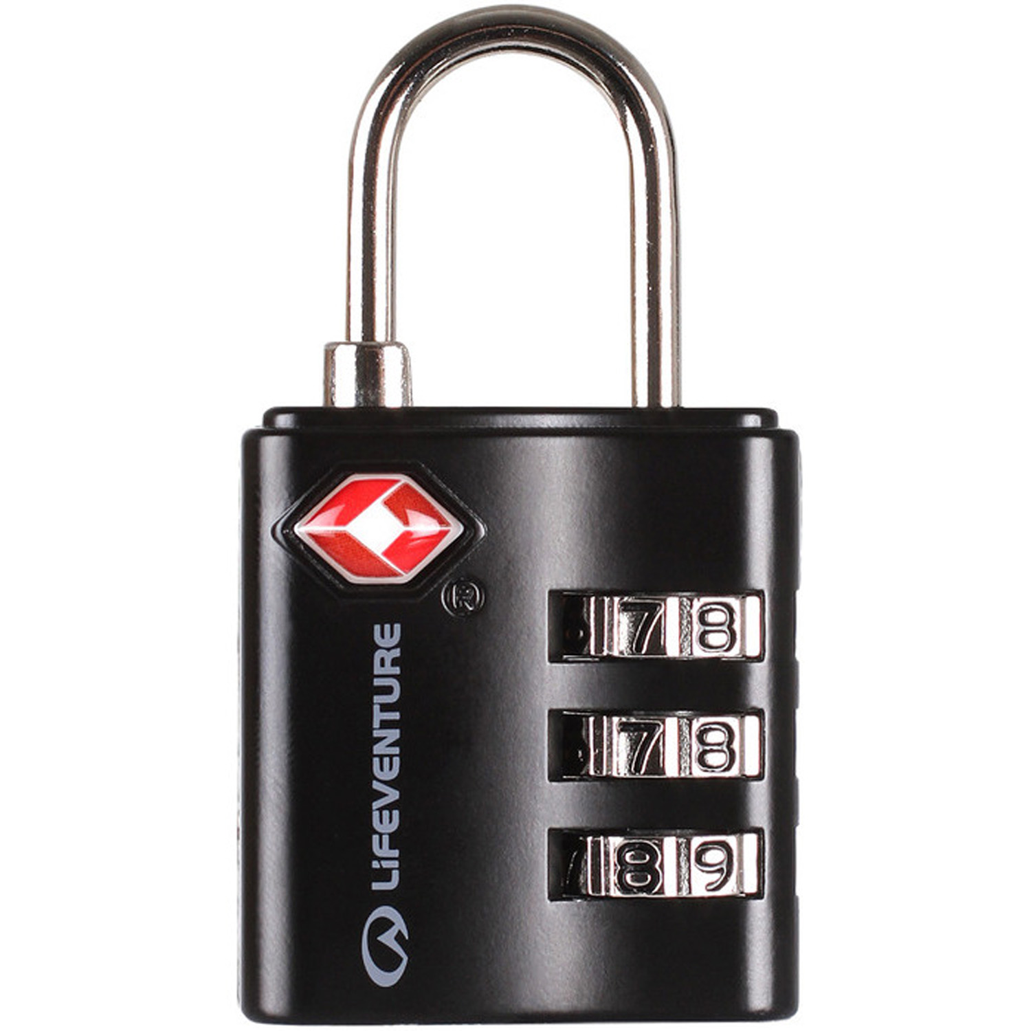 Miixi -  - Lifeventure - Hänglås TSA Combi Lock Black